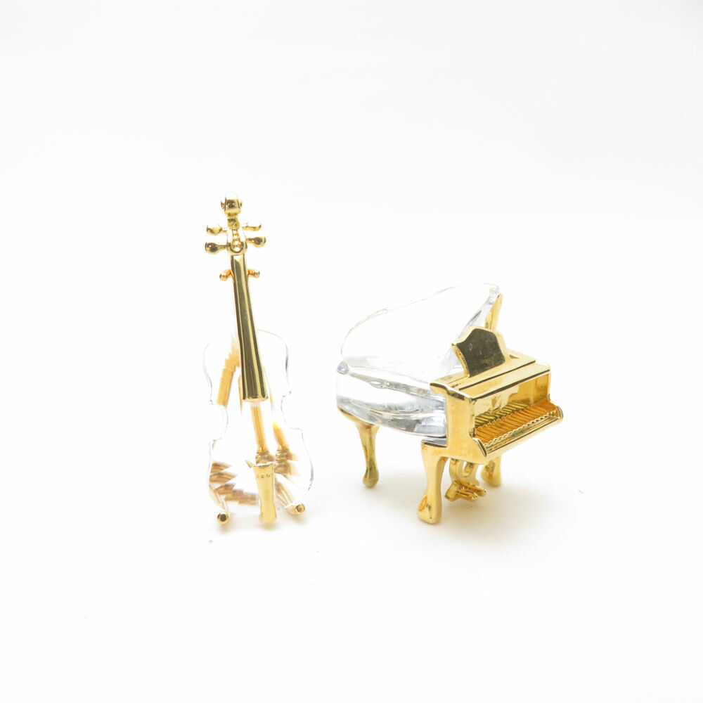 楽天市場】【中古】スワロフスキークリスタル「グランドピアノ」174506