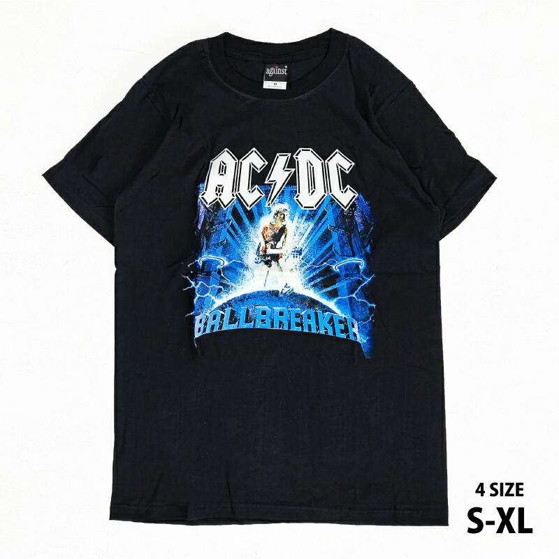 楽天市場】AC/DC Tシャツ エーシーディーシー ロックTシャツ バンドT