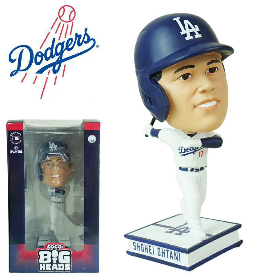 楽天市場】大谷翔平 ボブルヘッド 4.5インチFOCO MLB MINI BIG HEADS