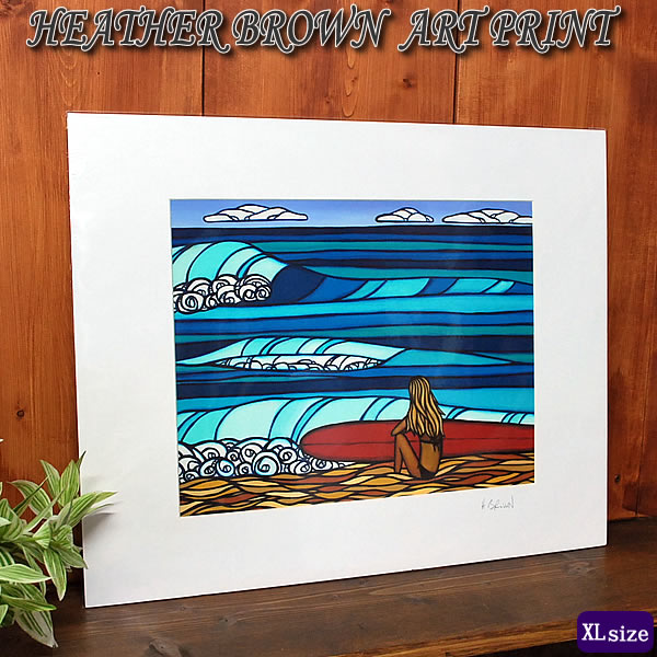楽天市場】【へザーブラウン】【Heather Brown】ART PRINT XL HAWAII