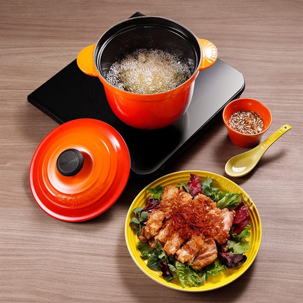 Le Creuset (ル・クルーゼ)ココット・エブリィ 18 チェリーレッド (SS