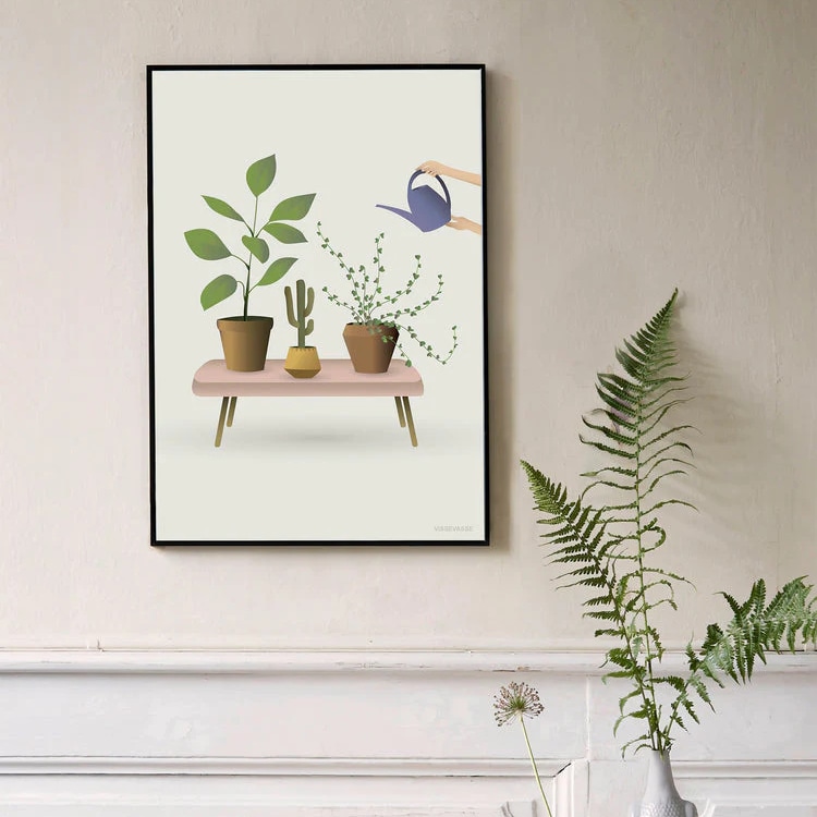 ViSSEVASSE】インテリアポスター GROWING PLANTS | リグナ通常品