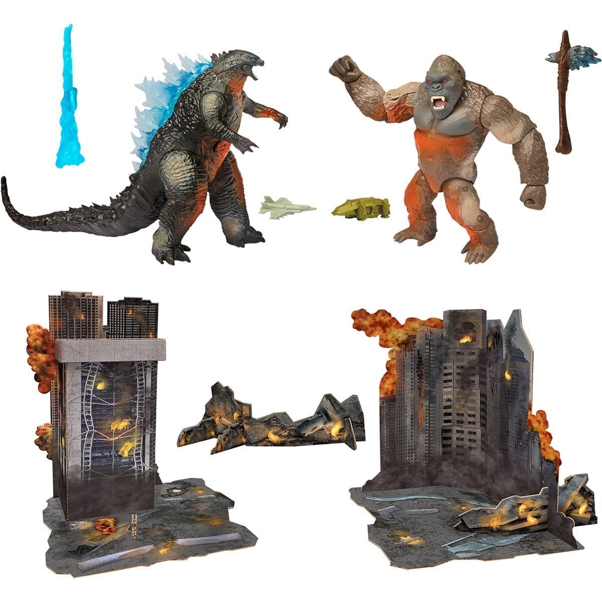 プレイメイツ モンスターバース ゴジラ VS コング シティバトル