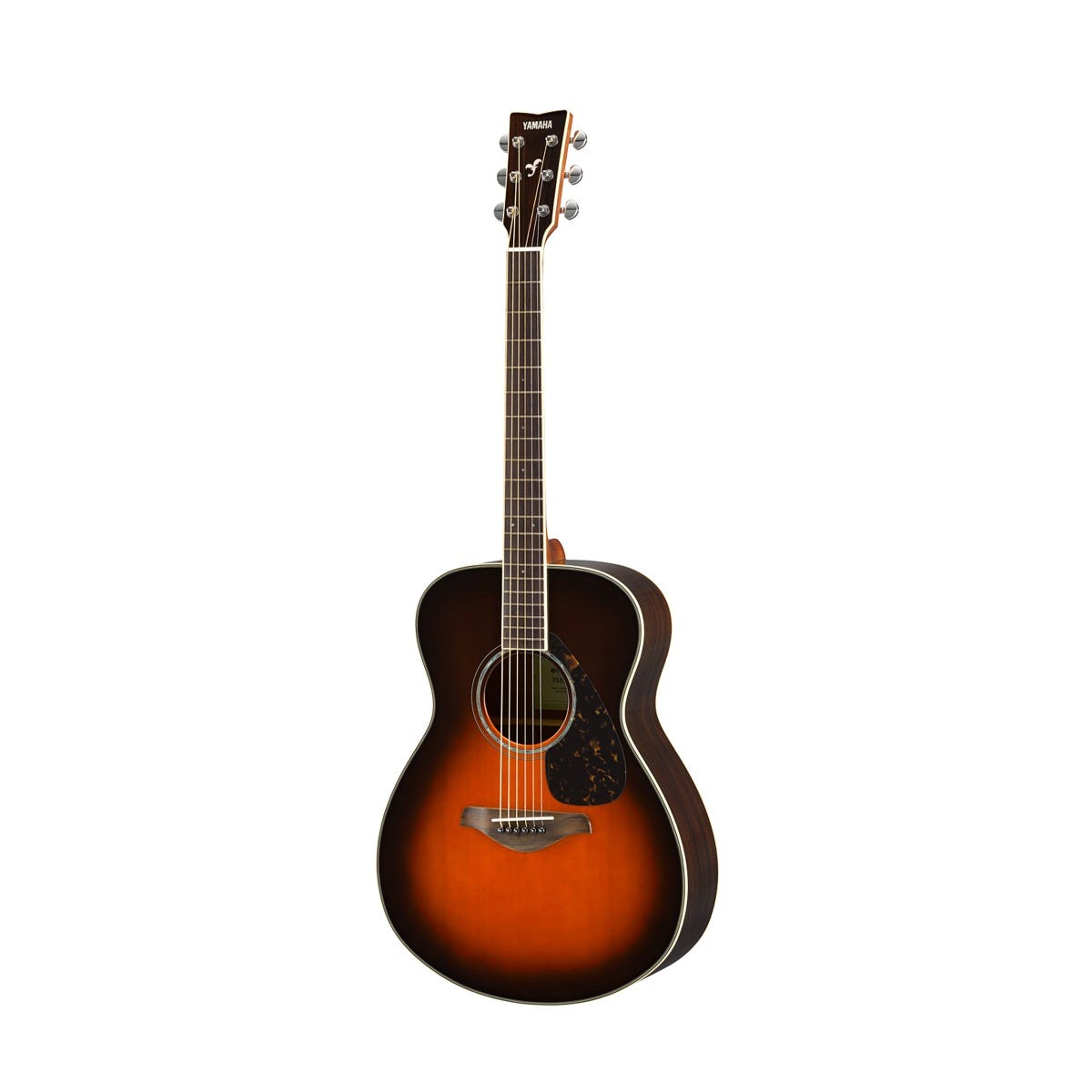 Yamaha FS830 Tobacco Brown Sunburst Small Body Solid-Top Acoustic