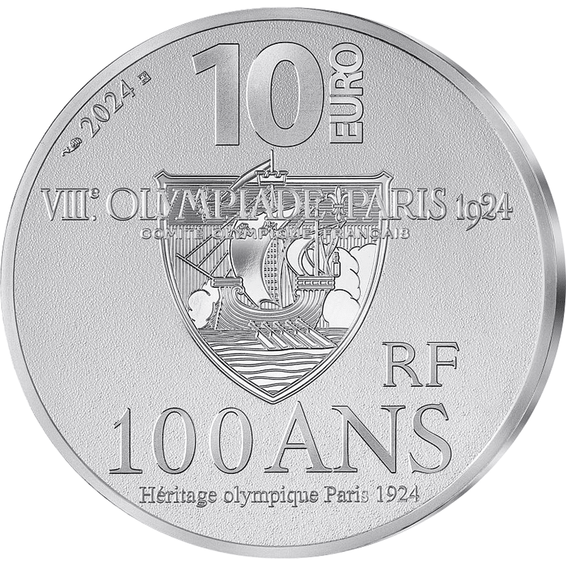 フランス 2024年 パリ1924オリンピック競技大会100周年 Paris 1924 10