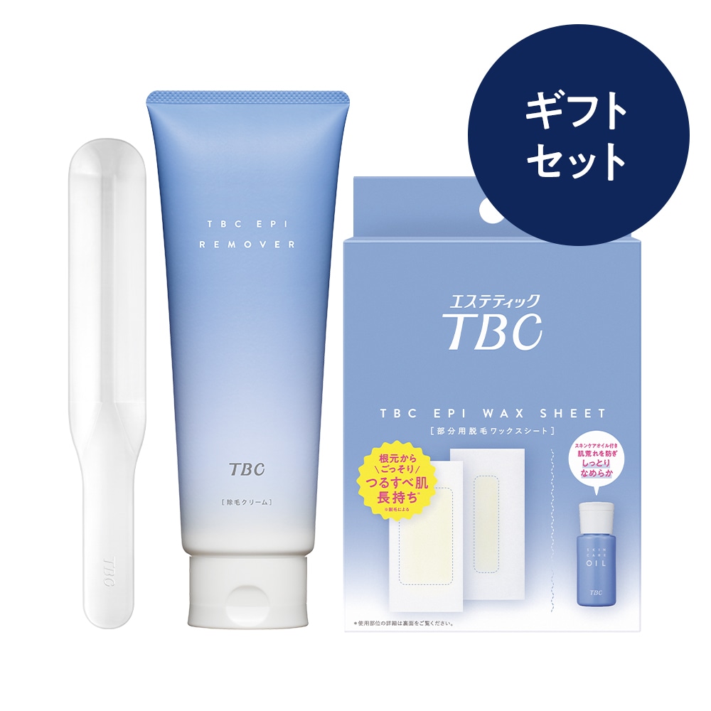 ギフトセット] TBC ムダ毛ケアセット（メッセージカード付）: ギフト
