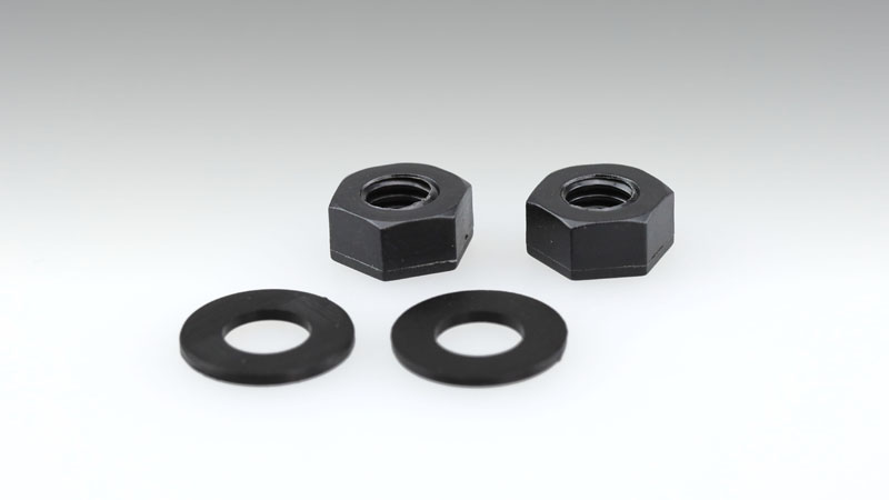 ナット&ワッシャーセット Nanoランプ用 M6 ブラック 2SET - キジマ公式
