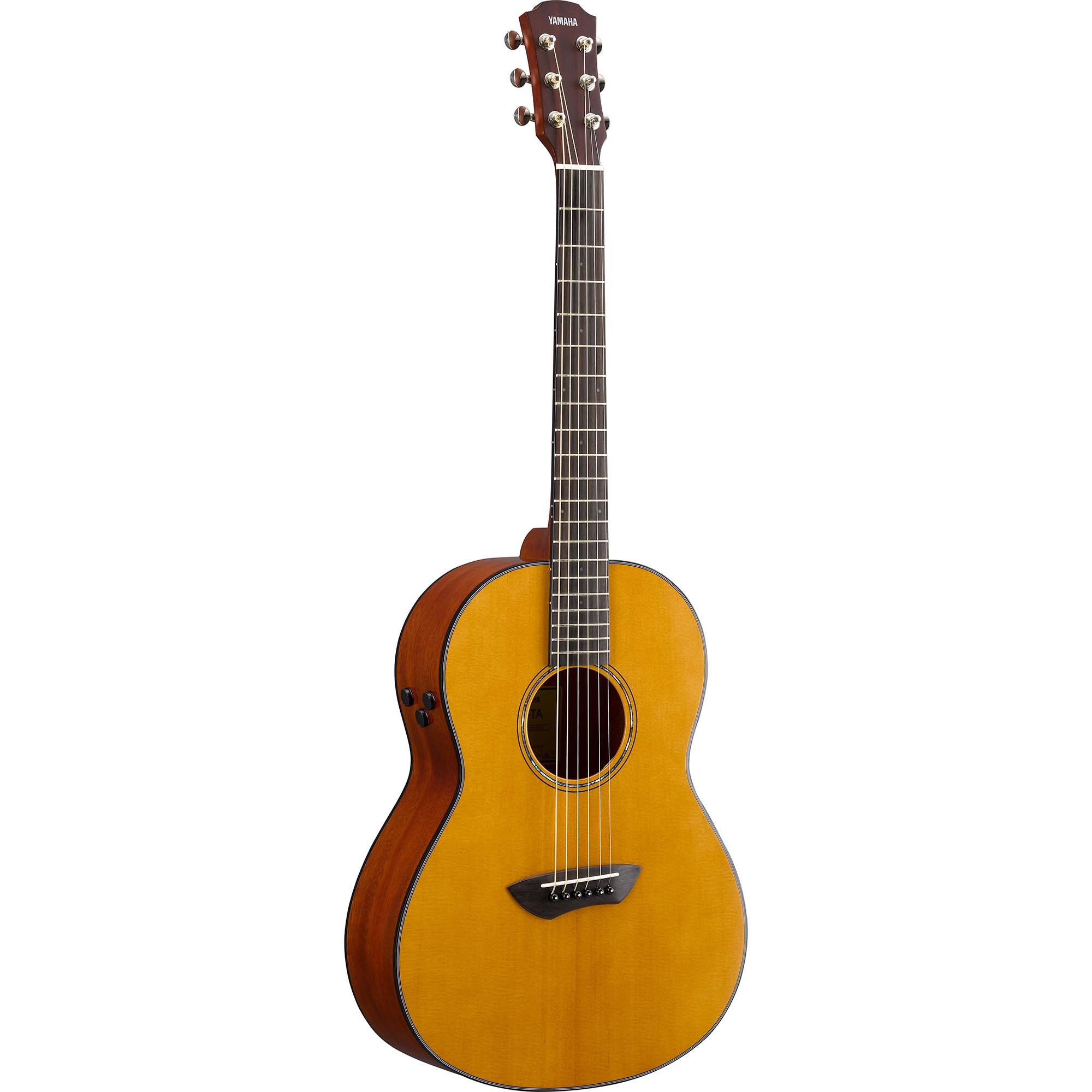 CSF-TA TransAcoustic Parlor Acoustic-Electric Guitar - Yamaha USA