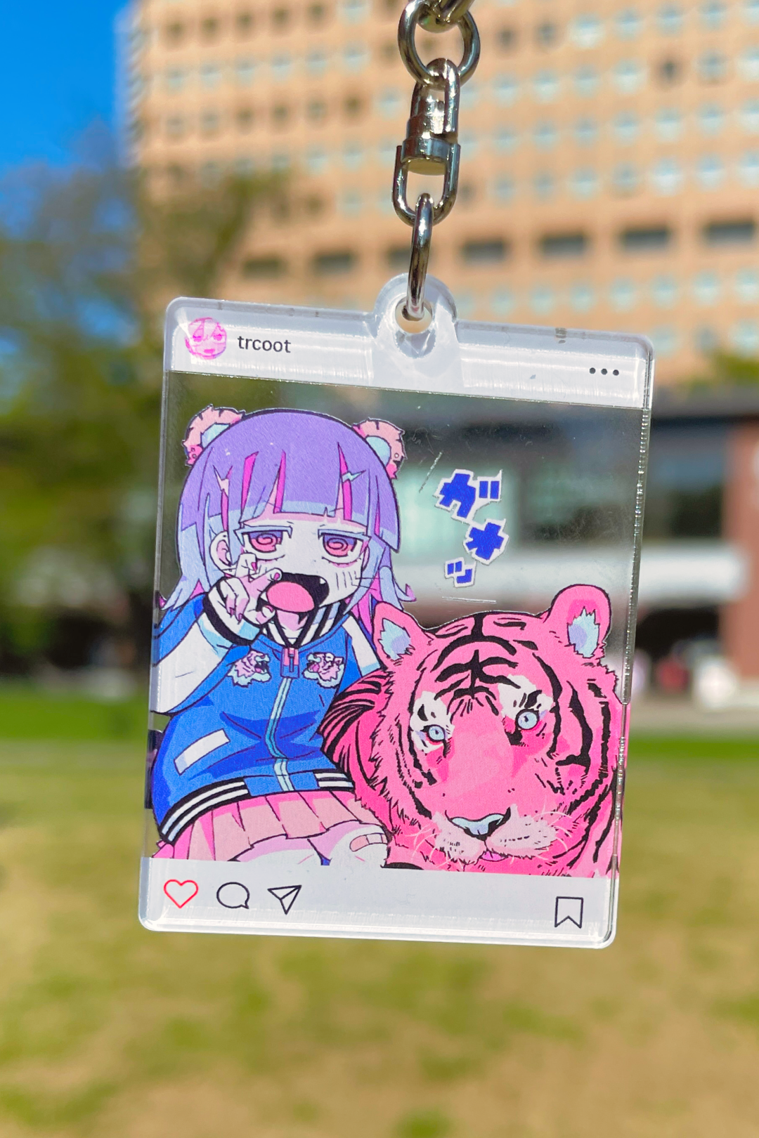 結月ゆかり 寺田てら アクリルキーホルダー 結月ゆかり寺田てら 結月