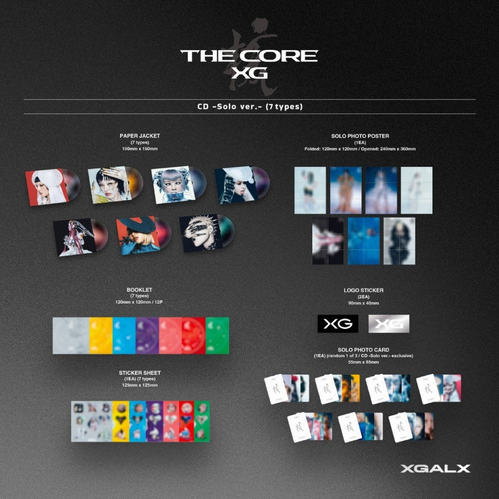 CD -JURIA ver.-】THE CORE -核(CD) – XGALX OFFICIAL SHOP