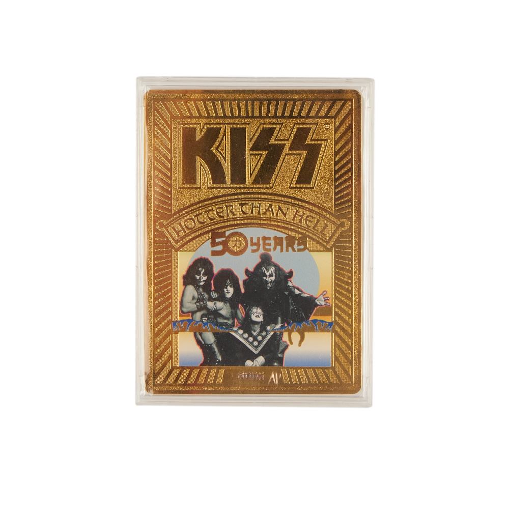 Hotter Than Hell 50th Commemorative Gold Plated Trading Card