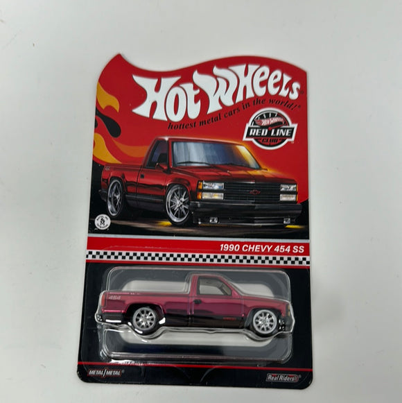 Hot Wheels 2023 Red Line Club RLC Spectraflame Red 1990 Chevy 454