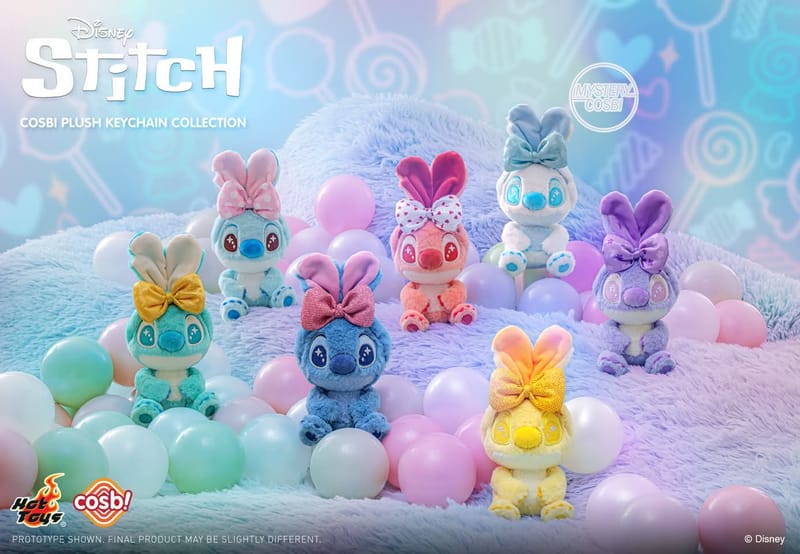 Hot Toys Disney Stitch Cosbi Pluch Keychain