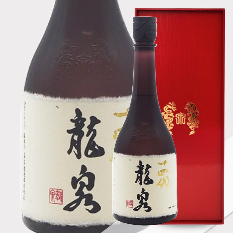 十四代 龍月 日本酒 720ml 2024年製造 空き瓶 空き箱 十四