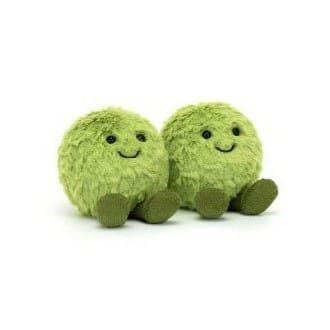 Jellycat Dot and Peg Mushy Peas Plush Toy