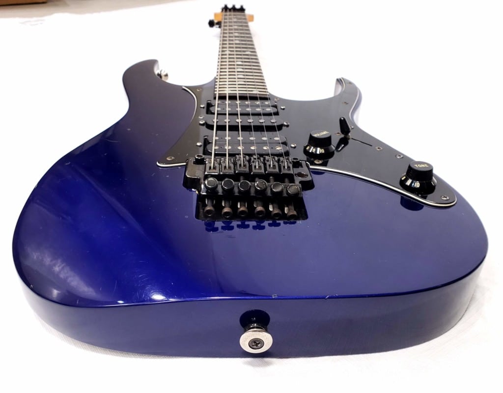 Ibanez RG550 Electric Guitar (1988, Jewel Blue, Made in Japan