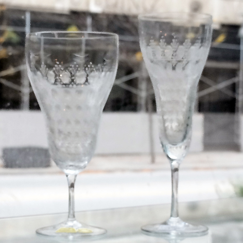 Rosenthal Romance Motif II Wine 7 7/8