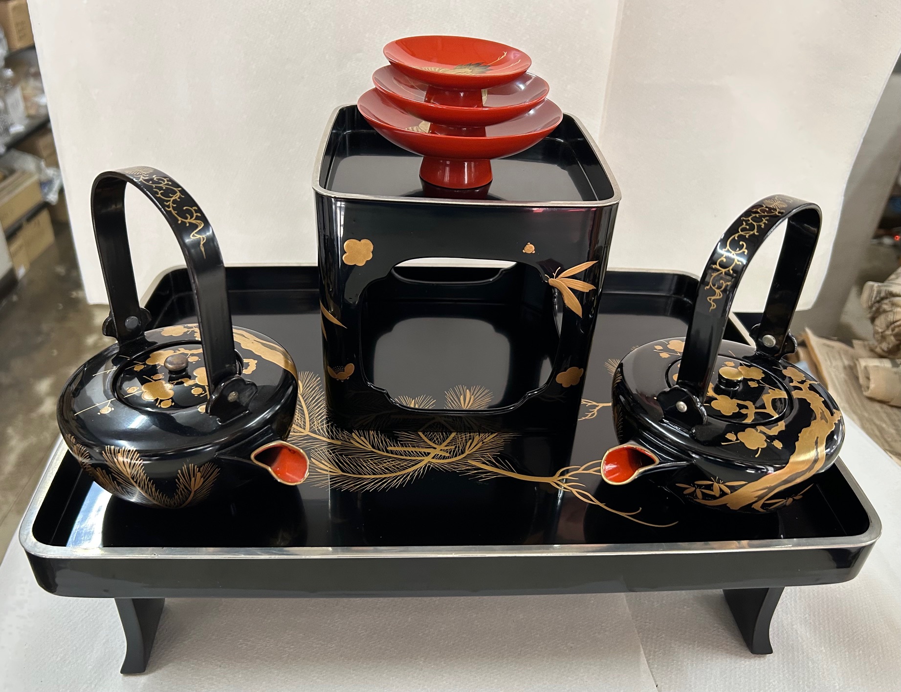 西山漆器 / 銚子＃日本酒 / 屠蘇器（とそき）/ 婚礼セット