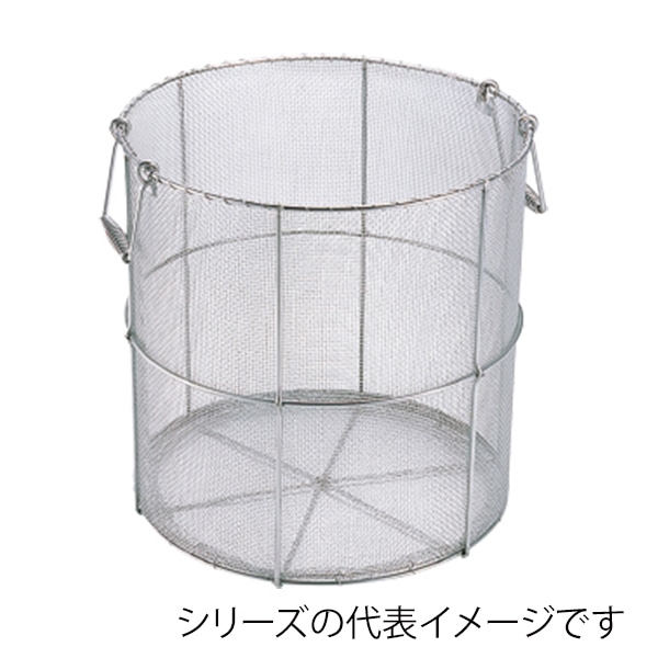 UK18-8パンチング丸型スープ取りざる 42cm用 1袋（ご注文単位1袋