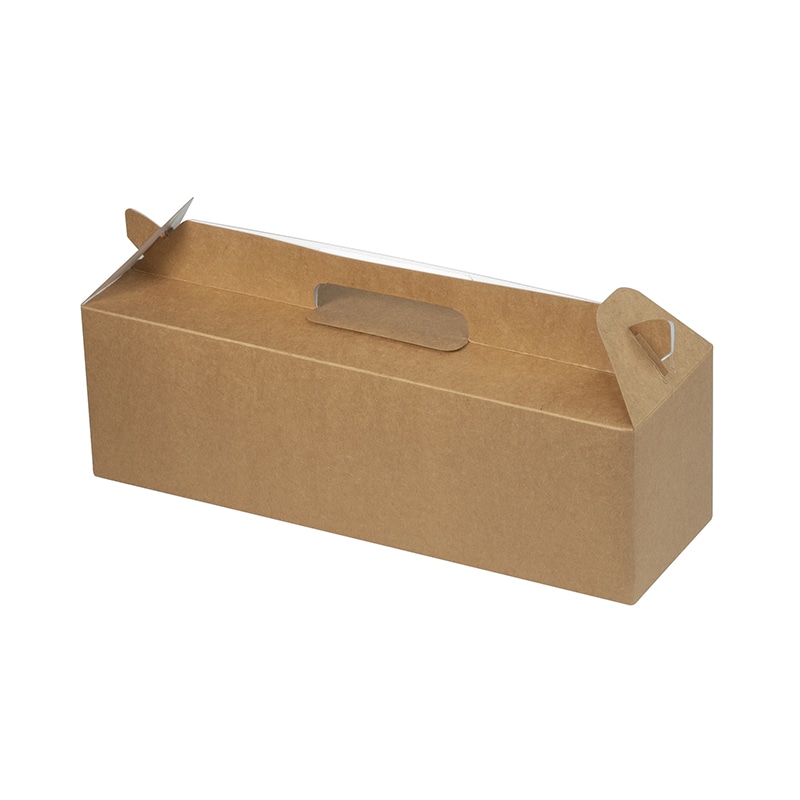 ヤマニパッケージ 洋菓子箱 クラフトハンディーBOX FS 大 20-2355FS