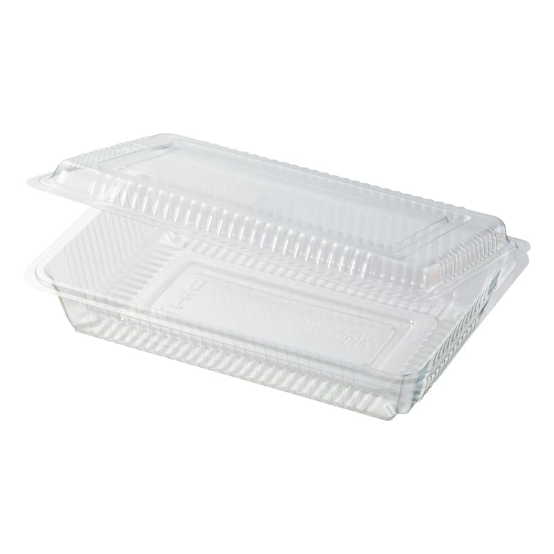 シーピー化成 食品容器 フードパック(折蓋タイプ) H-1-B 大浅 100枚/袋