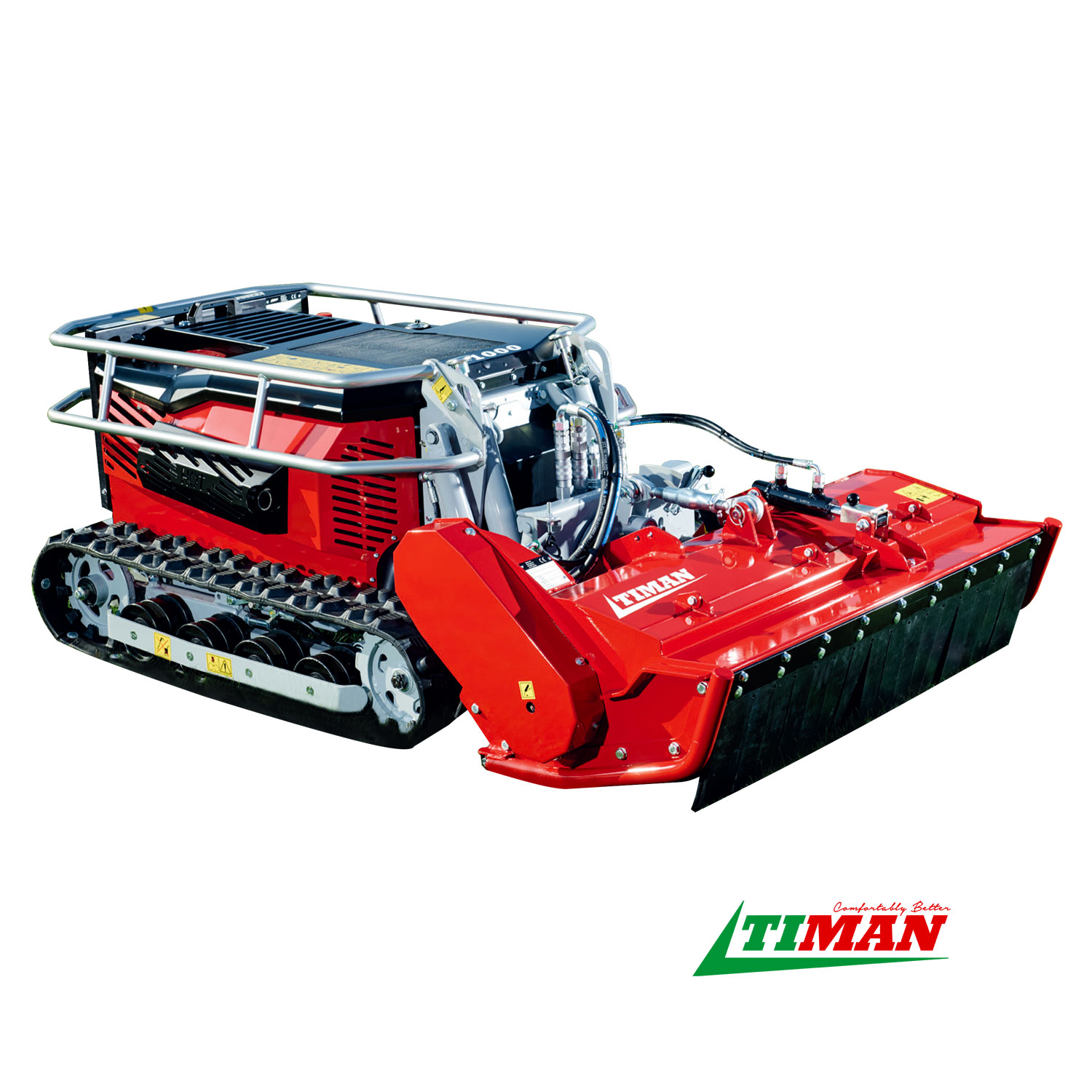 TIMAN(ティーマン) ラジコンハンマーナイフモア RC-1000 - 機械情報