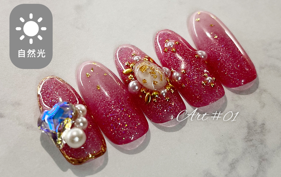 七色に輝くギラっとラメが可愛い☆NEW COLOR特集｜シャイニージェル