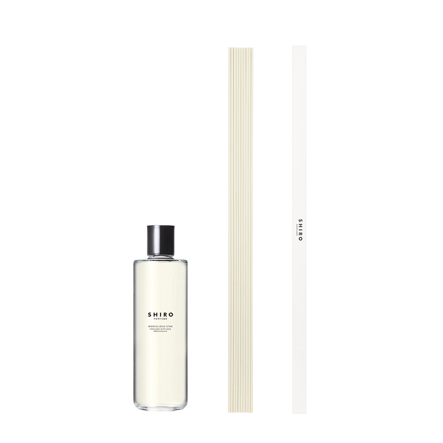 MARVELLOUS STAR PERFUME DIFFUSER LIQUID WITH 10 STICKS – SHIRO US