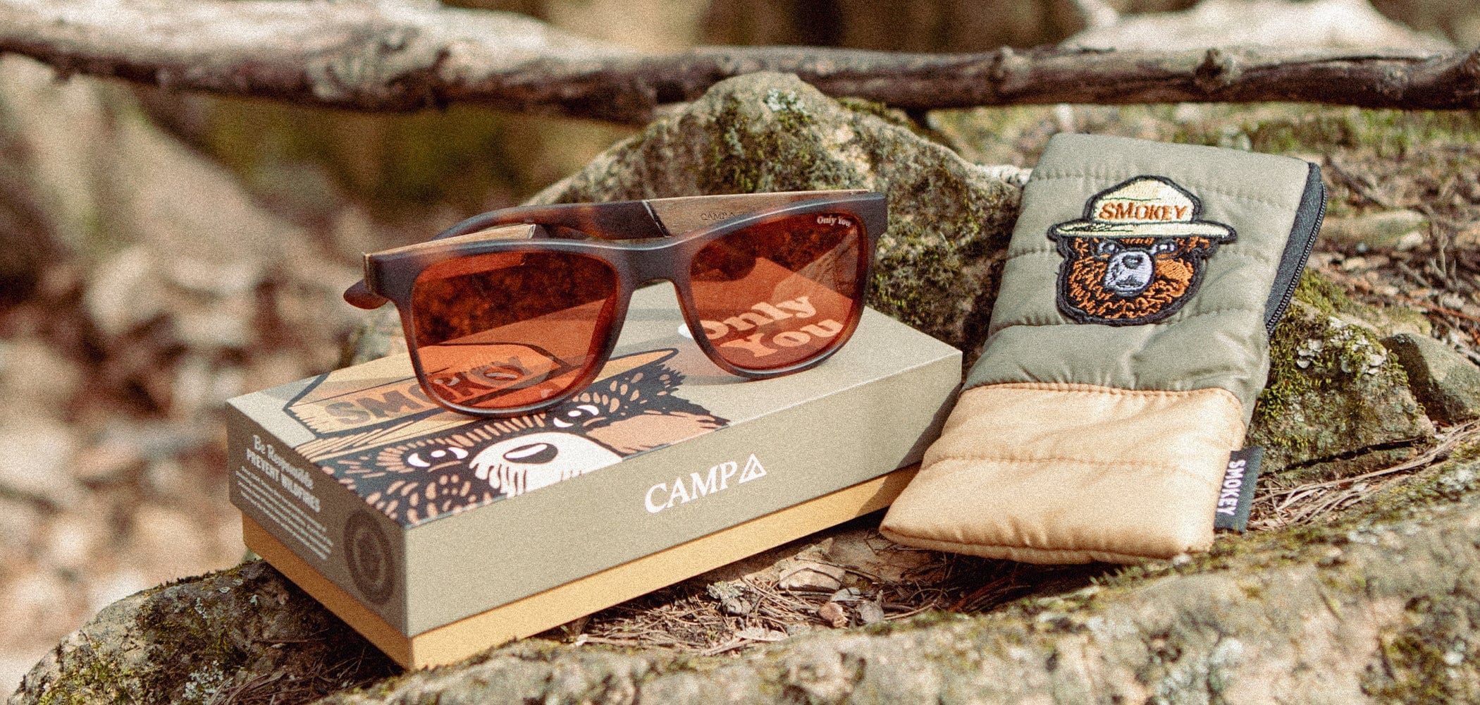 CAMP Trail Sunglasses - Smokey Bear Edition – Shwood Eyewear