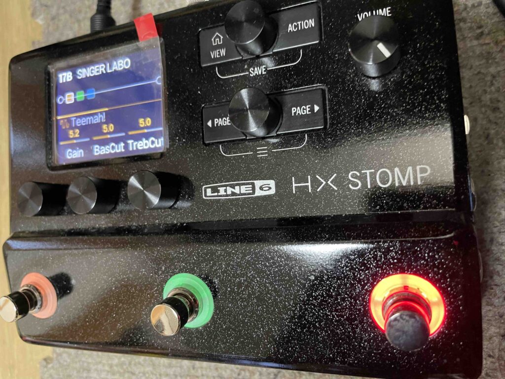Line6 HXstomp BOSS FS7付き 保証期間内 Line6 HXstomp BOSS FS7付き