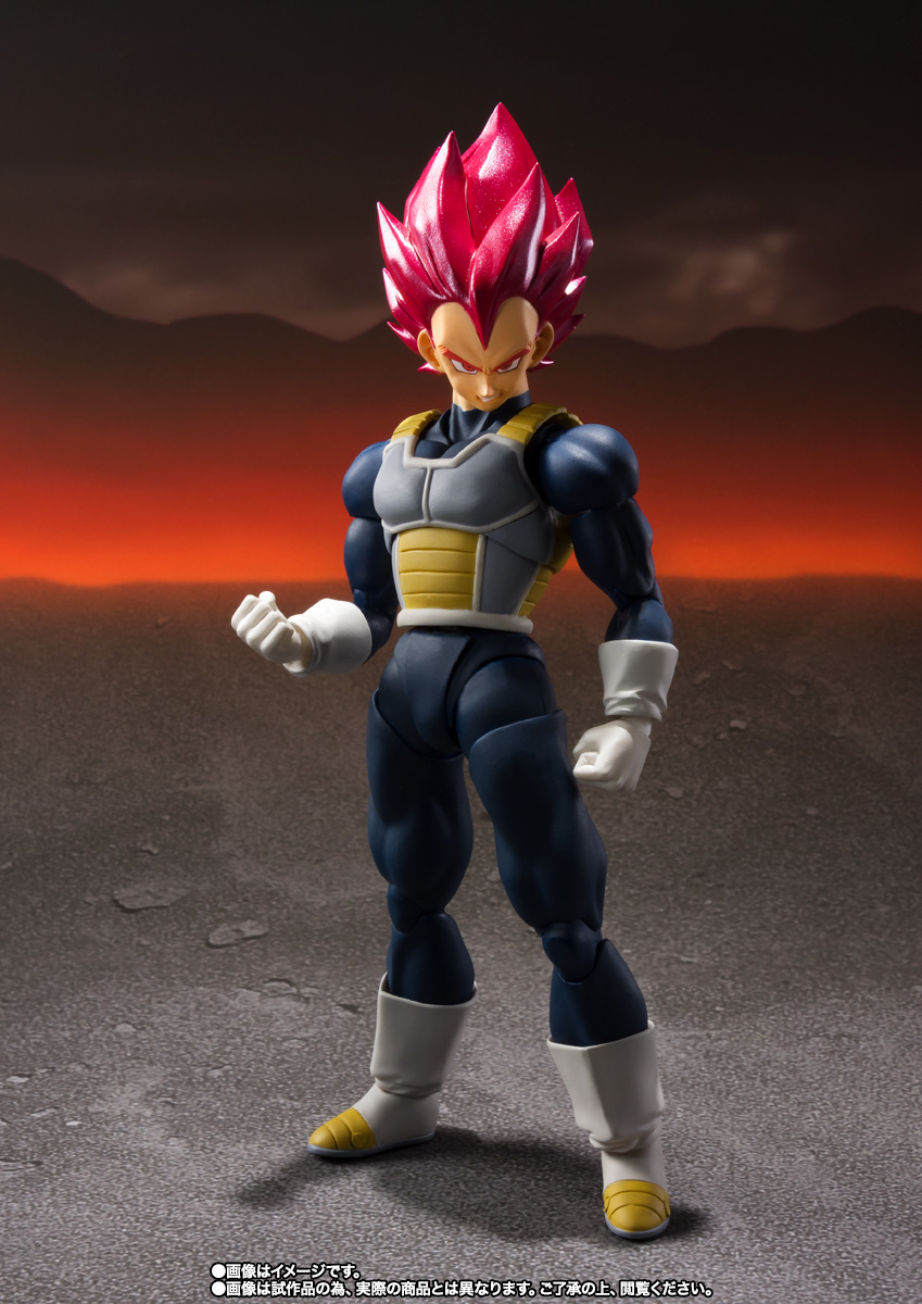 S.H.Figuarts スーパーサイヤ人ゴッドスーパーサイヤ人ベジータ-超