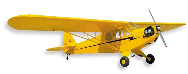 SIG 1/4 SCALE PIPER J-3 CUB KIT PARTS — Sig Manufacturing