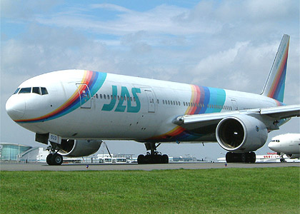 座席探訪 JAS B777-200 レインボーセブン