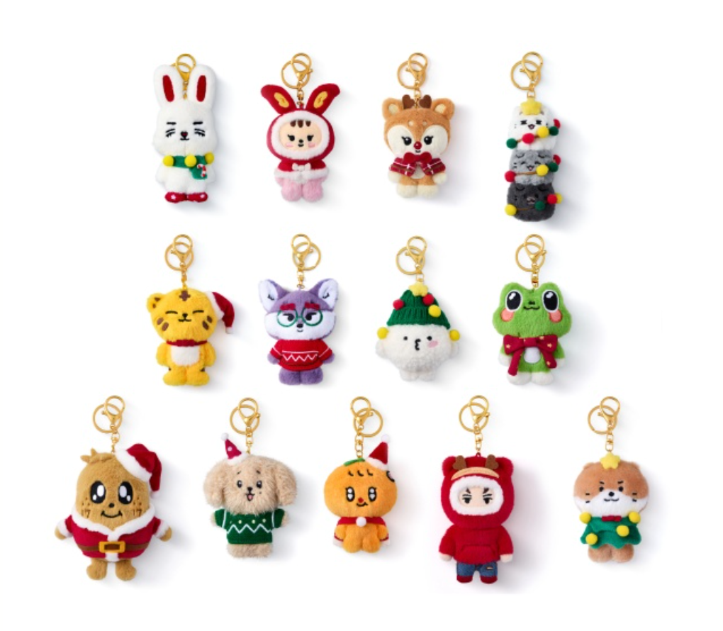 Limited] SEVENTEEN - Plush Keyring / Holiday with MINITEEN POP-UP