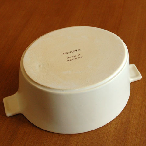 4th-market コッタ オーバルキャセロール 耐熱陶器鍋 | 調理器具