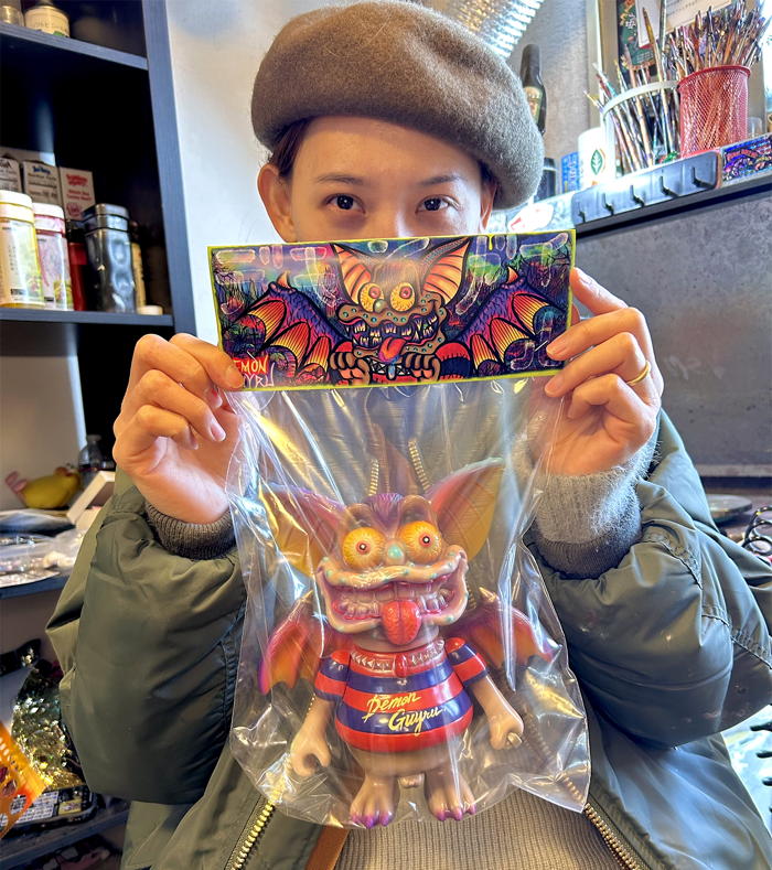 BlackBook Toy・Melo氏の初ソフビ「Demon Guyru」に「OGカラー」登場
