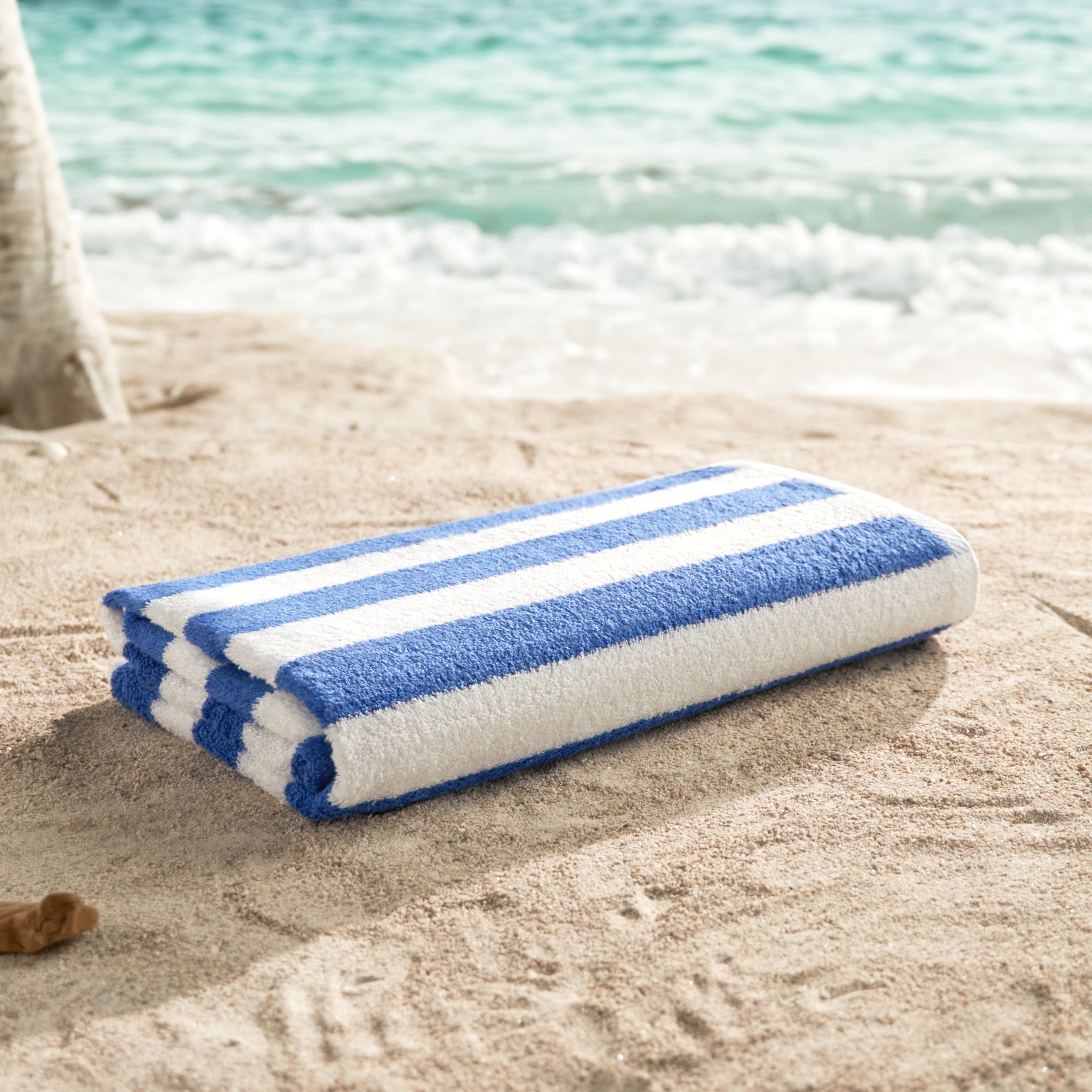 Cabana Stripe Pool Towel – Soft & Absorbent Beach Towels