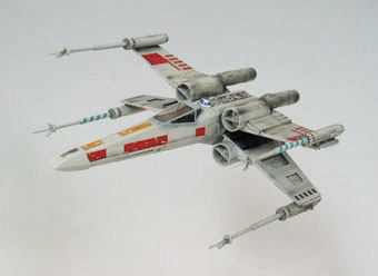 創楽 ファインモールド 1/48 Xウイング製作日誌（①はじめに・キット