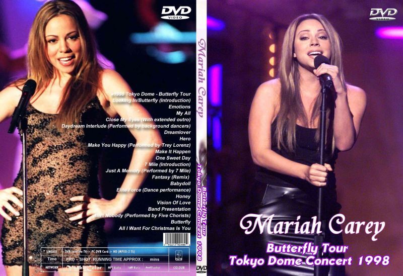 マライアキャリー1998 東京ドーム Mariah Carey DVD - souflesh 音楽工房
