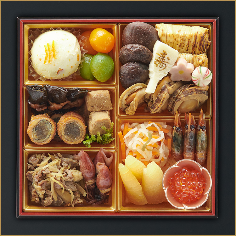 加賀【和風二段重】｜お惣菜など冷凍食品・調味料・無添加化粧品通販