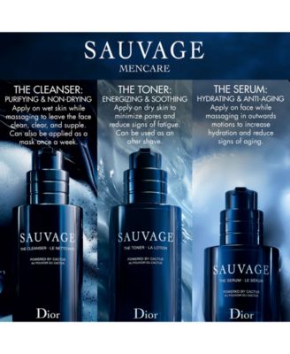 DIOR Men's 3-Pc. Sauvage Skincare Ritual Set - Macy's