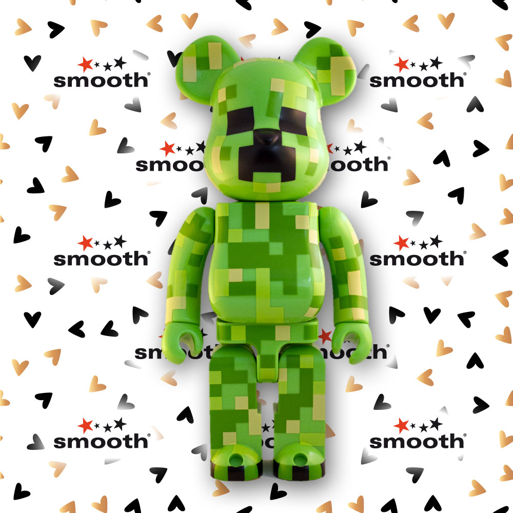 Medicom Toy Creeper Minecraft – Bandai Bearbrick 400%