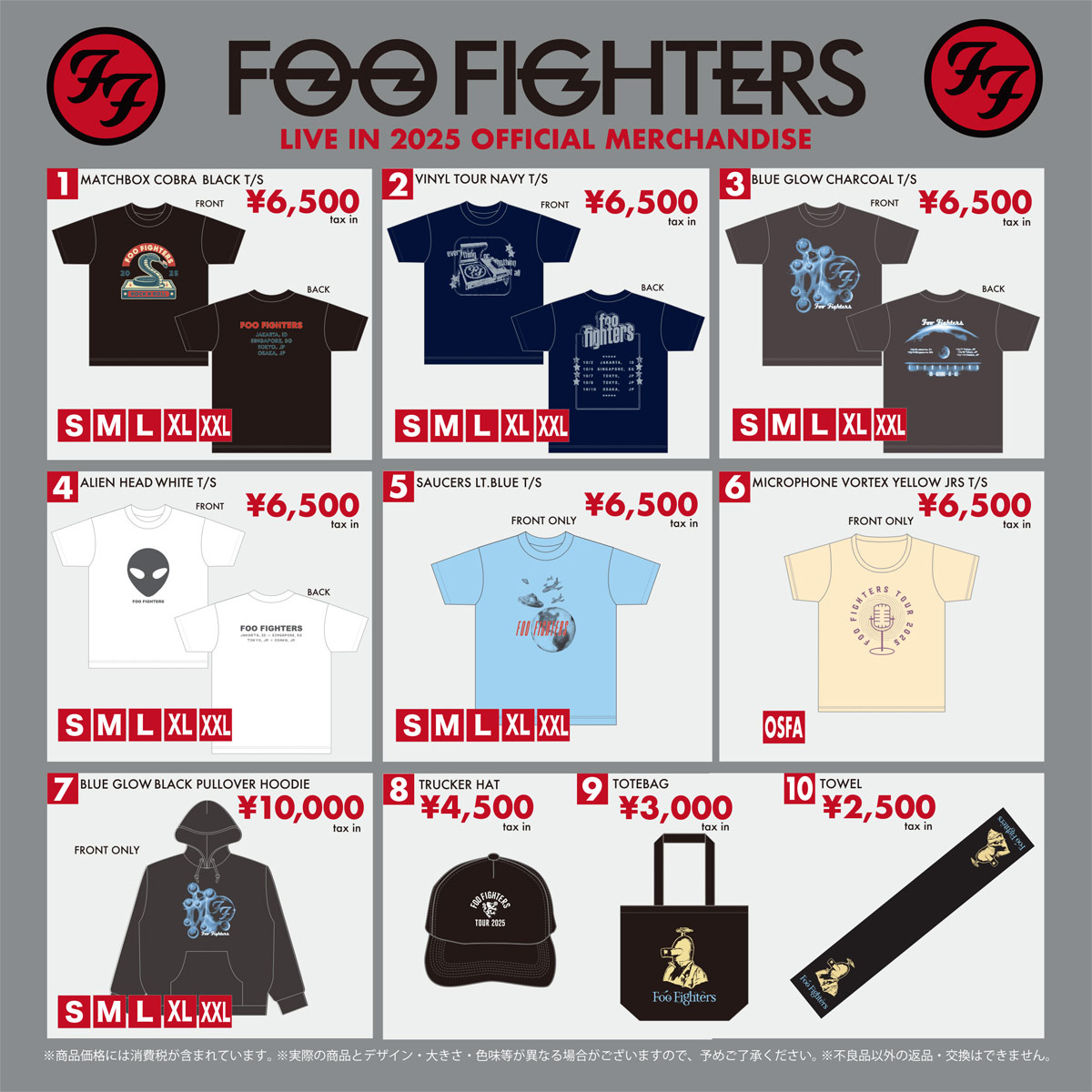 FOO FIGHTERS -LIVE IN 2025