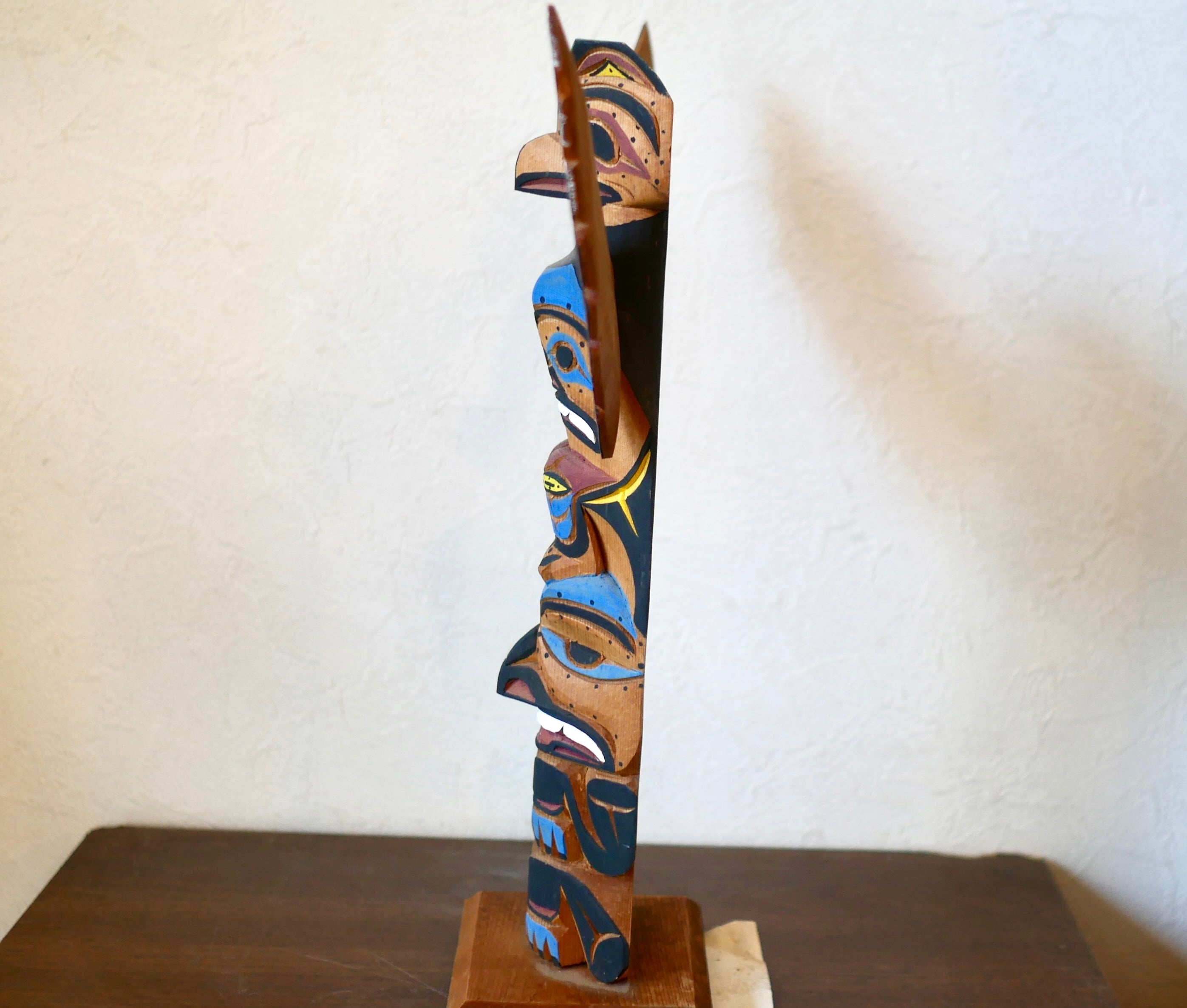 トーテムポール 木彫り 彫刻 Totem Pole – smileantiques