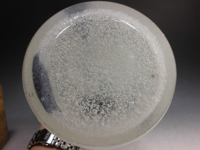 岩田藤七作 【風雪】 気泡ガラス 花瓶 共箱 – smileantiques