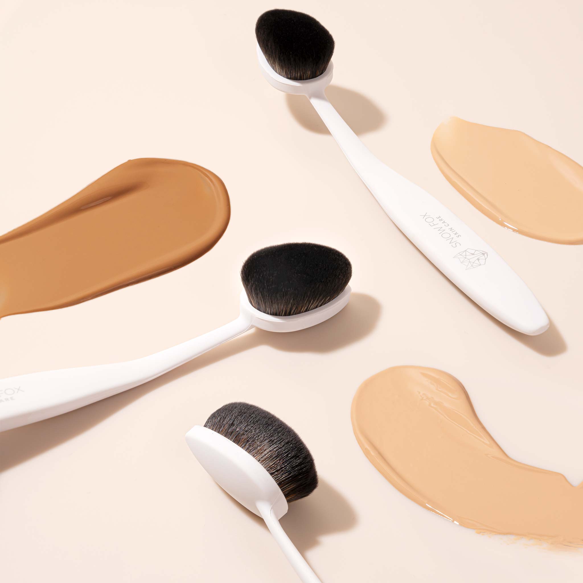 グラススキン メイクアップ ブラシ｜【公式】SNOW FOX SKINCARE