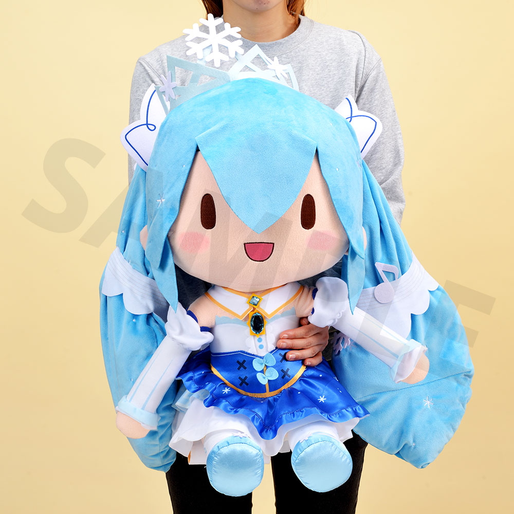 グッズ]【完全受注生産】雪ミク 2019 どでかジャンボふわふわ