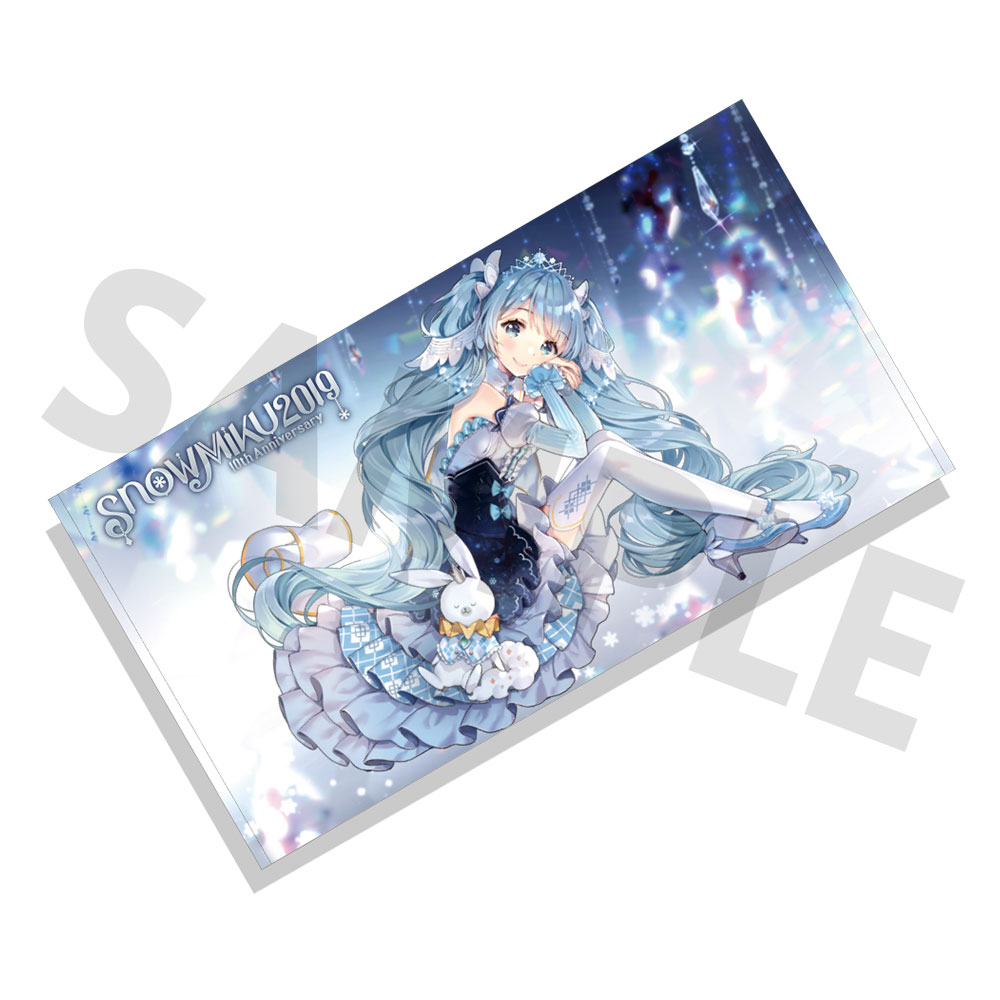 グッズ]SNOW MIKU 2019 ビッグフォトタオル - SNOW MIKU 2019｜雪ミク