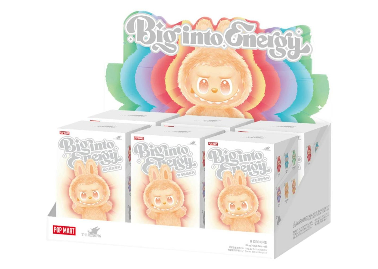 Pop Mart Labubu The Monsters Big into Energy Series Vinyl Plush