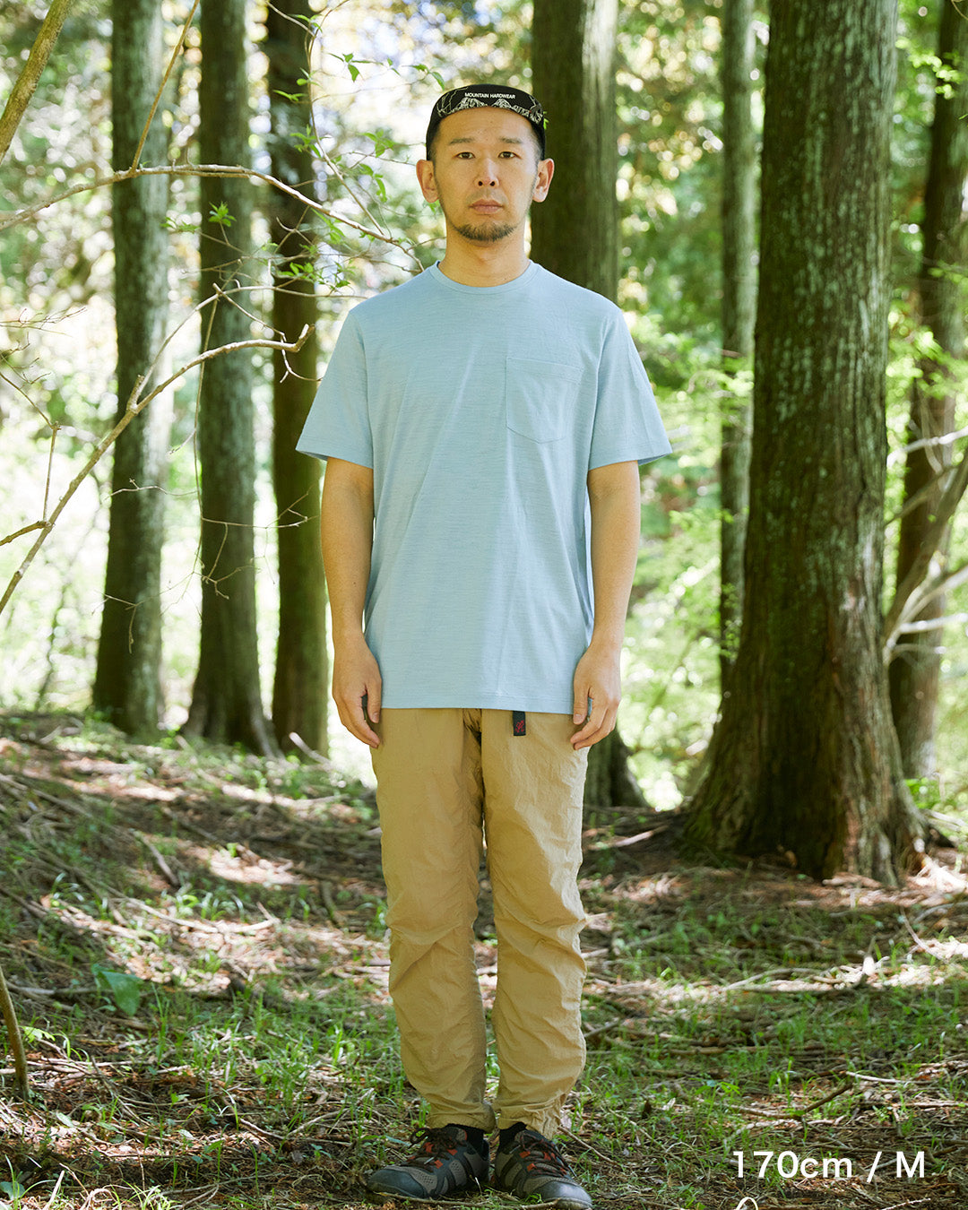 sn] × YAMA HACK マウンテン ベーシック Tシャツ 半袖(ユニセックス